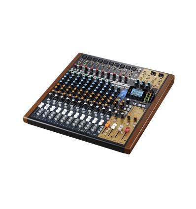 Tascam Model 16 - Mesa de mezclas con grabadora e interfaz USB