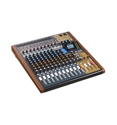 Tascam Model 16 - Mesa de mezclas con grabadora e interfaz USB