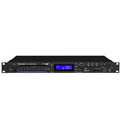 TASCAM CD-400UDAB reproductor de CD,USB, SD y bluetooth