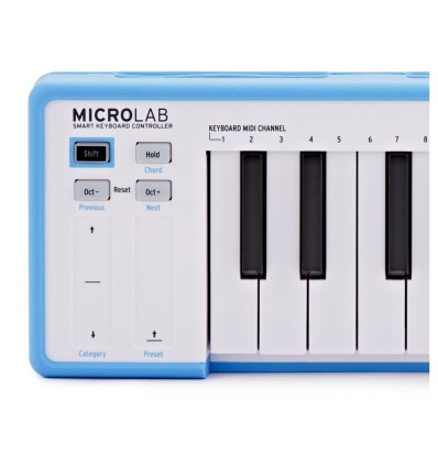 ARTURIA MICROLAB BLUE controlador MIDI