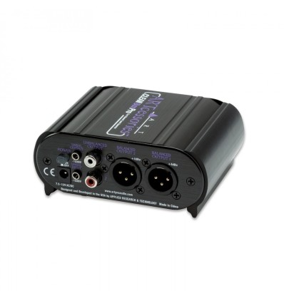 ART CLEANBOX PRO convierte dos canales no balanceados a balanceados