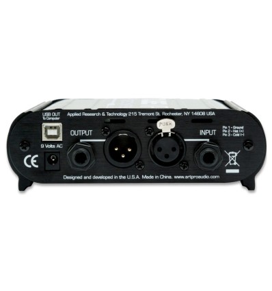 ART TUBE MP PS WITH USB conecta una entrada de audio como un mezclador