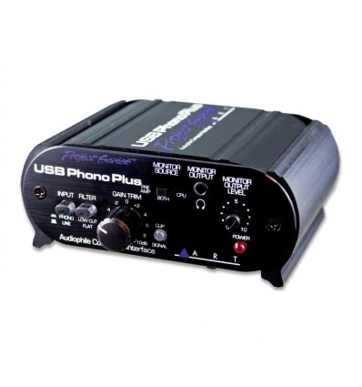 ART USB PHONO PLUS interfaz de audio compacta