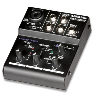 ART USB MIX mezclador USB de tres canales