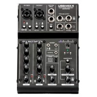 ART USBMIX4 mezclador cuatro canales versátil ART USBMIX4 mezclador cuatro canales versátil