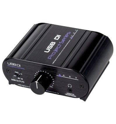 ART USB DI convierte señales digitales en señales analógicas