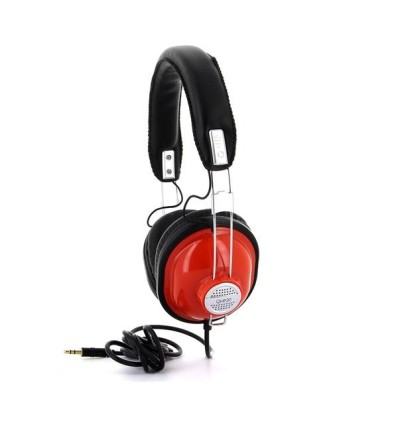 Auriculares Oqan QHP20-RD Retrofuture (Red) | Diseño Retro y Sonido