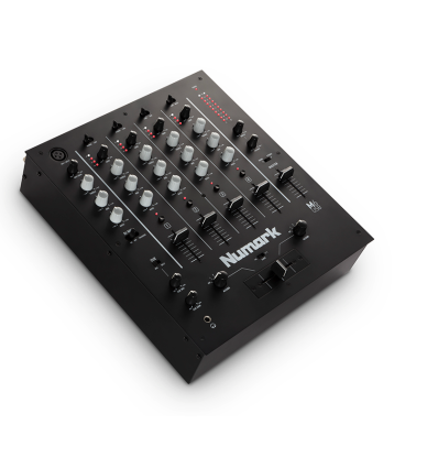 Numark M6 USB - Mesa de mezclas de 4 canales con USB para DJs