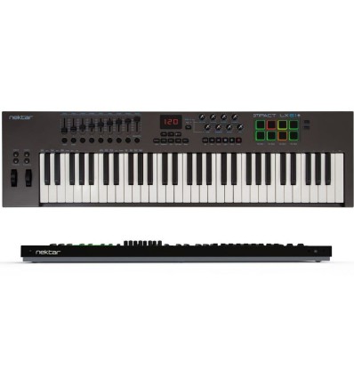 Nektar Impact LX49+ - Controlador MIDI USB de 49 teclas