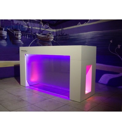 ≫ Comprar PRO-DJ STAND BASIC LED MK2 - MUEBLE CABINA MADERA DISCOTECA -  1990 €