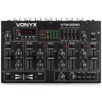 VONYX 172.985 STM2290 MEZCLADOR 6 CANALES EFECTOS SD/USB/MP3 barato VONYX 172.985 STM2290 MEZCLADOR 6 CANALES EFECTOS SD/USB/MP3 barato