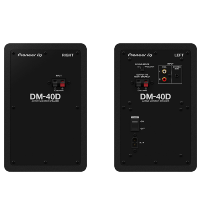 Pioneer DJ DM-40D - Monitores activos 4” para DJs y estudio