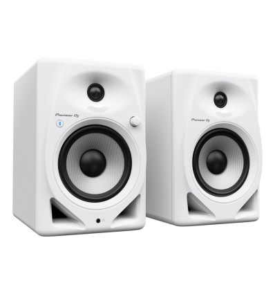 Pioneer DJ DM-50D-BT-W - Monitores activos 5” con Bluetooth blancos