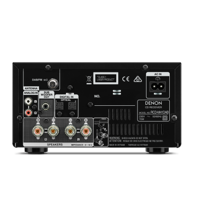 DENON DM-41DAB SILVER/CHERRY