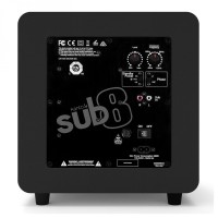Subwoofer Activo Kanto SUB8 8" Negro Mate – Graves Potentes