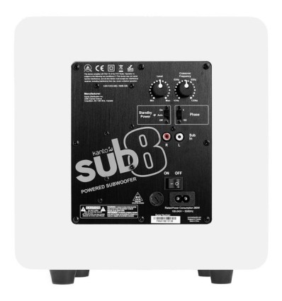 KANTO SUB8 MATE WHITE VINYL