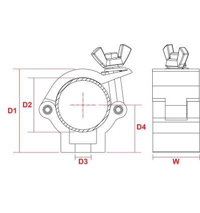 BEAMZ 151.409 BC35-75 GARRA COMPACTA SLIMLINE 75KG ALU