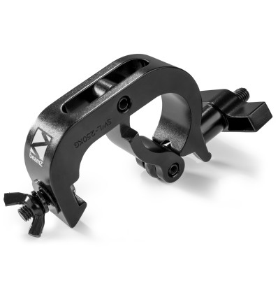 BEAMZ 151.424 BC50B-250Q GARRA DE GANCHO SLIMLINE 250KG NEGRA