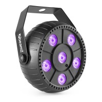 BEAMZ 153.209 PLP14 FOCO PAR PARTY CON BATERÍA 6X 1W UV