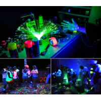 BEAMZ 153.209 PLP14 FOCO PAR PARTY CON BATERÍA 6X 1W UV