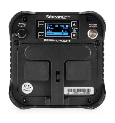 BEAMZ 150.602 BBP54 FOCO PAR CON BATERÍA 4X 12W IP65