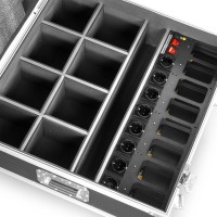 BEAMZ 150.603 FCC10 FLIGHTCASE PARA 8X BBP54 CON CARGADOR BEAMZ 150.603 FCC10 FLIGHTCASE PARA 8X BBP54 CON CARGADOR