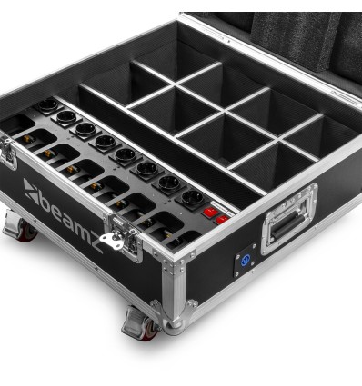 BEAMZ 150.603 FCC10 FLIGHTCASE PARA 8X BBP54 CON CARGADOR