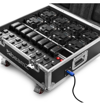BEAMZ 150.603 FCC10 FLIGHTCASE PARA 8X BBP54 CON CARGADOR