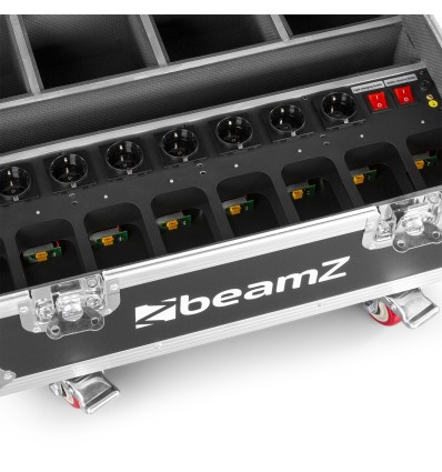 BEAMZ 150.603 FCC10 FLIGHTCASE PARA 8X BBP54 CON CARGADOR