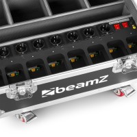 BEAMZ 150.603 FCC10 FLIGHTCASE PARA 8X BBP54 CON CARGADOR BEAMZ 150.603 FCC10 FLIGHTCASE PARA 8X BBP54 CON CARGADOR