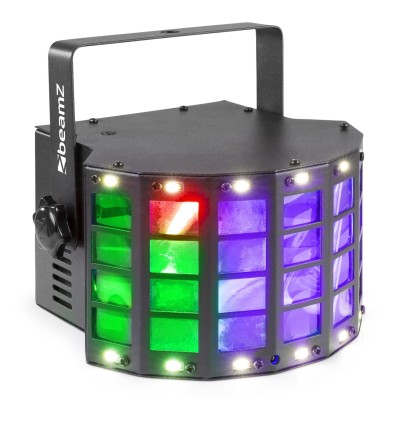 BEAMZ 153.685 DERBYSTROBO LED CON DMX