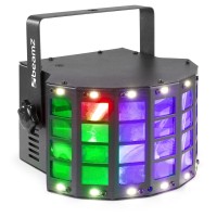 BEAMZ 153.685 DERBYSTROBO LED CON DMX