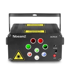 BEAMZ 152.610 ACRUX QUATRO R/G PARTY LASER CON RGBW