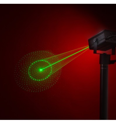 BEAMZ 152.610 ACRUX QUATRO R/G PARTY LASER CON RGBW