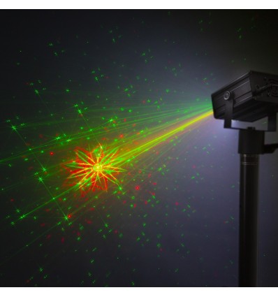BEAMZ 152.610 ACRUX QUATRO R/G PARTY LASER CON RGBW