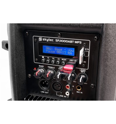 VONYX 178.041 SPJ-1000ABT MP3 BAFLE ACTIVO HI-END BT 10" 400W