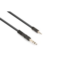 VONYX 177.766 CX330-3 CABLE 3.5MM STEREO- 6.3MM STEREO 3M