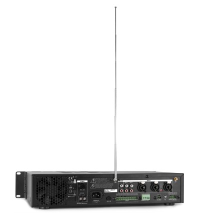 POWER DYNAMICS 952.071 PDV240MP3 PA MIXER AMPLIFIER 240W/100V 4 ZONES