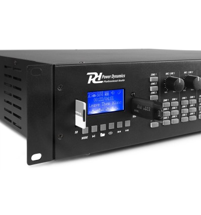 POWER DYNAMICS 952.161 PRM606 AMPLIFICADOR MATRIX DE 6 ZONAS 6 X 60W LÍNEA DE 100V