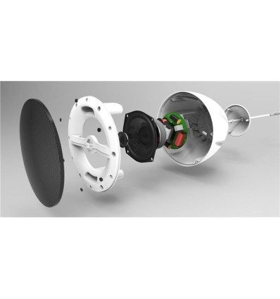 POWER DYNAMICS 952.510 PDS40B ALTAVOZ COLGANTE 100V 5.25” NEGRO