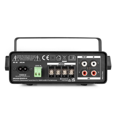 POWER DYNAMICS 952.044 AMPLIFICADOR PDC30 30W 12V / 220V