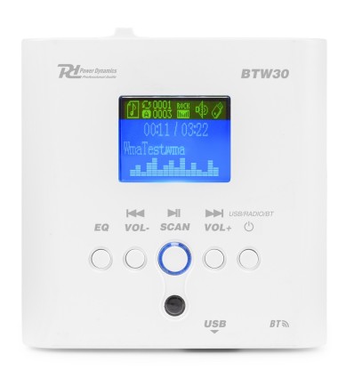 POWER DYNAMICS 952.480 BTW30 SISTEMA DE AUDIO PARA PARED