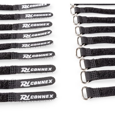 PD CONNEX CXT-SET CONJUNTO DE BRIDAS PARA CABLE 30PCS NEGRO
