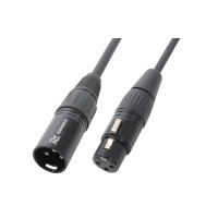 PD CONNEX 176.025 CX35-6 MACHO XLR- HEMBRA XLR, NEGRO, 6M