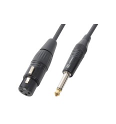 PD CONNEX 176.449 CX40-3 HEMBRA XLR - JACK MONO 6,3MM, 3M