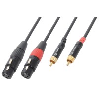 PD CONNEX 176.690 CX68-1 2x Hembra XLR - 2x Macho RCA 1.5m