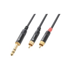 PD CONNEX 177.027 CX84-1 CABLE 6.3 STEREO- 2 RCA MACHO 1.5M
