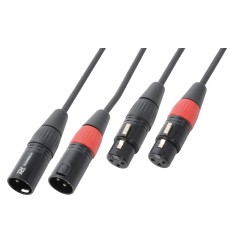 PD CONNEX 177.048 CX60-1 CABLE 2XXLR MACHO 2X XLR HEMBRA 1.5M