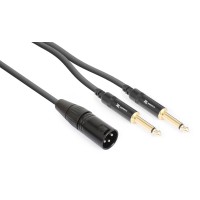 PD CONNEX 177.150 CX56-1 CABLE XLR MACHO - 2X 6.3 MONO 1.5M PD CONNEX 177.150 CX56-1 CABLE XLR MACHO - 2X 6.3 MONO 1.5M