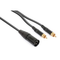 PD CONNEX 177.159 CX58-3 CABLE XLR MACHO - 2X RCA MACHO 3M PD CONNEX 177.159 CX58-3 CABLE XLR MACHO - 2X RCA MACHO 3M